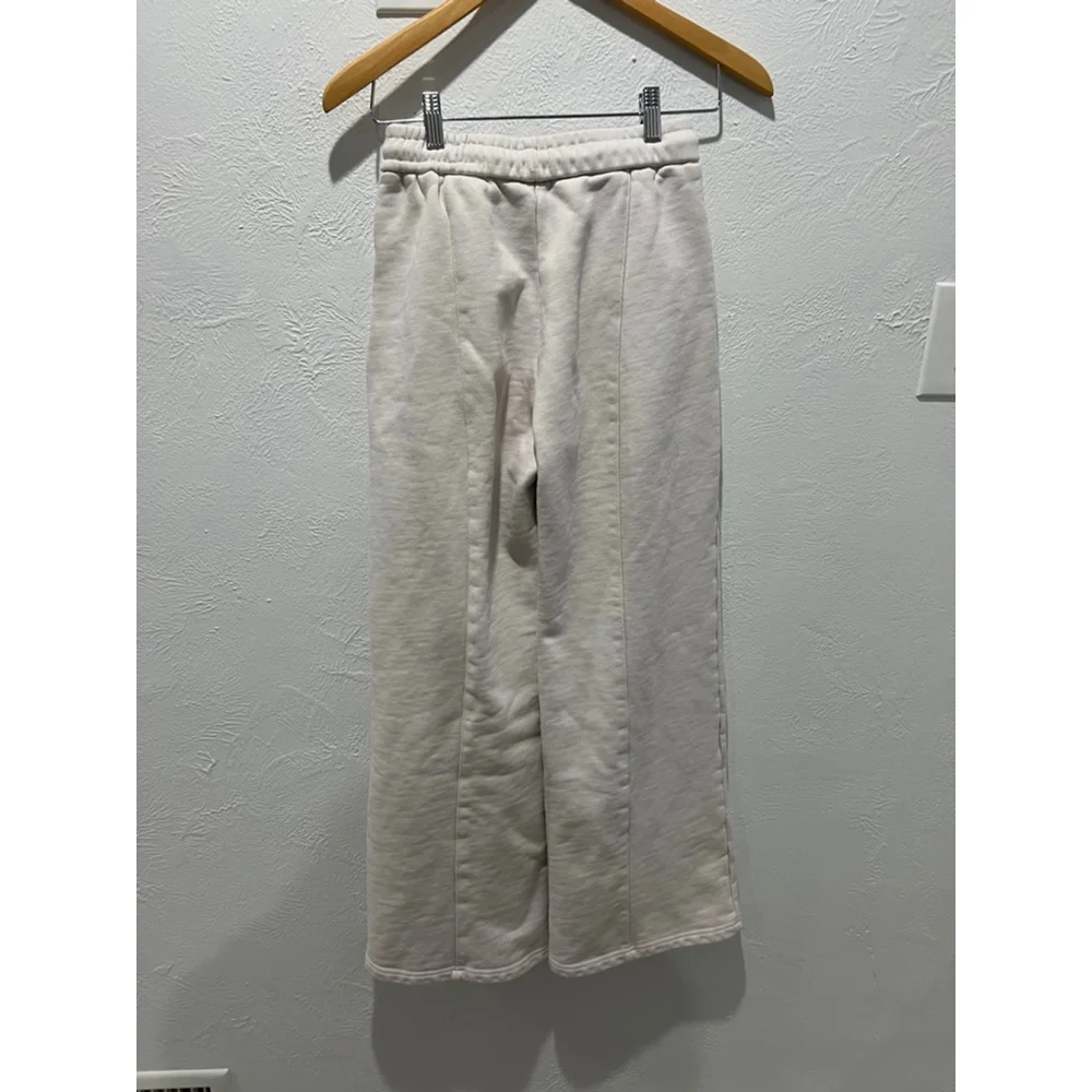 Women's my outfit online STRUCTURED WIDE LEG SWEATPANTS - S - Picture 6 of 12